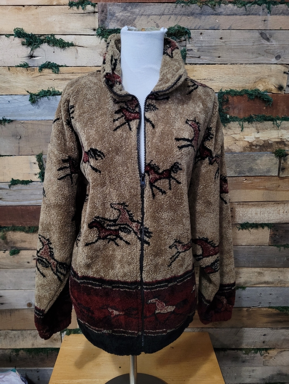 Vintage Mazmania Womens Horse Jacket
